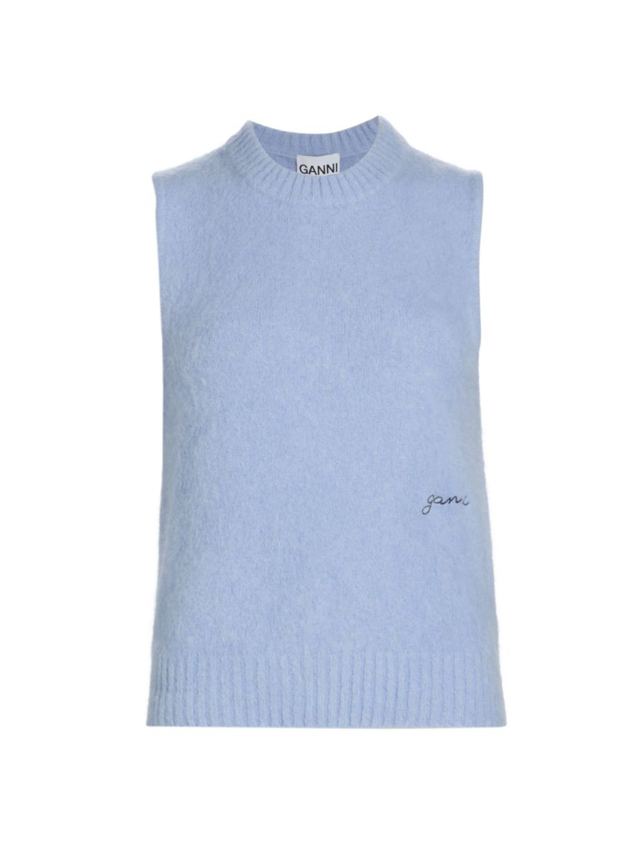 Brushed Alpaca-Blend Vest | Saks Fifth Avenue