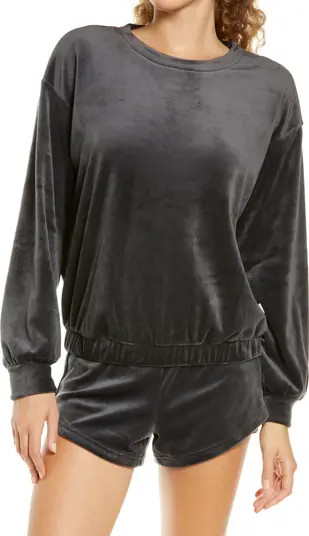 Shanara Stretch Velour Top | Nordstrom