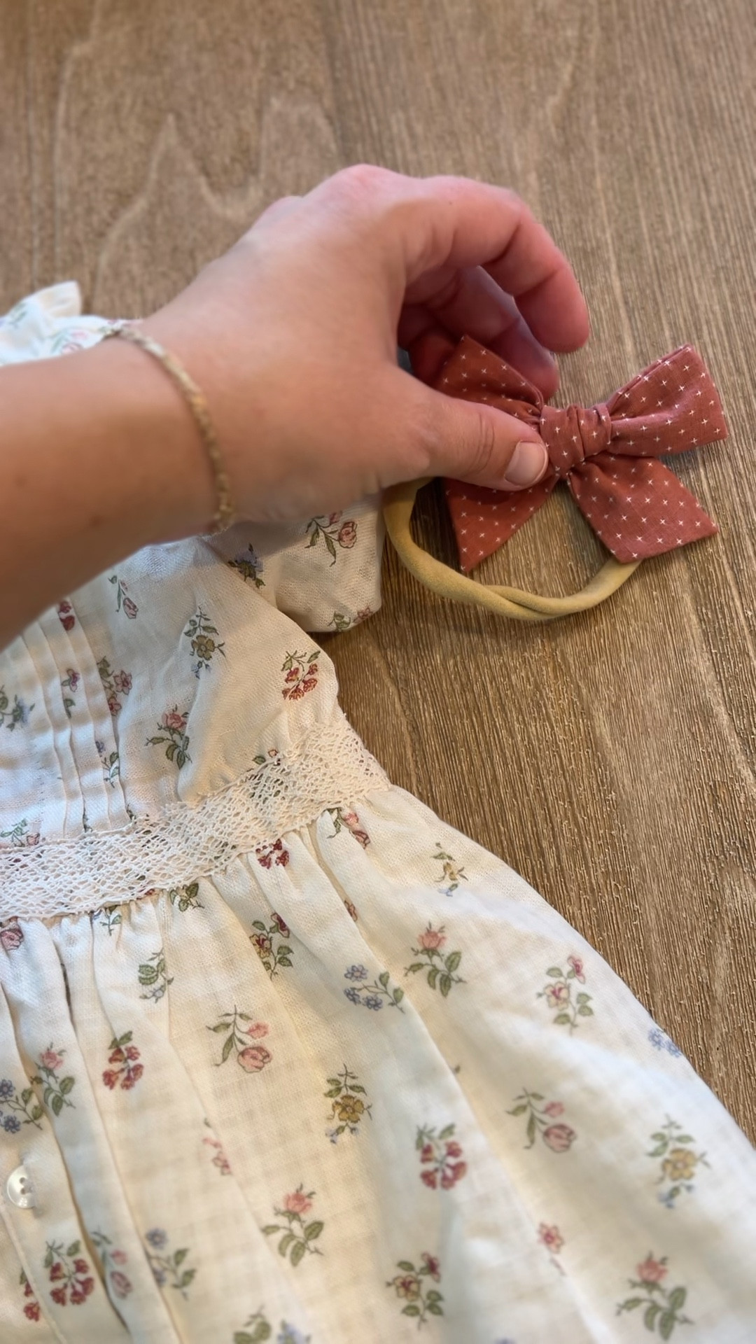 Spring dress inspo for little girls, or a baby or even toddler girl. I paired this sweet and dainty dress with a bow and leather Mary Jane shoes

#LTKKids #LTKWatchNow #LTKBaby