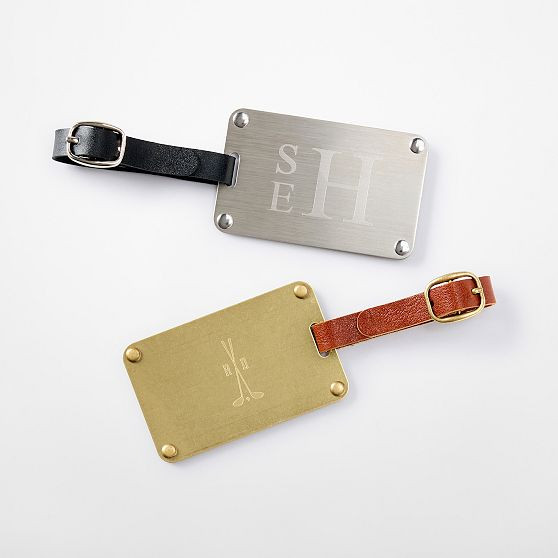 Metal Luggage Tag | Mark and Graham