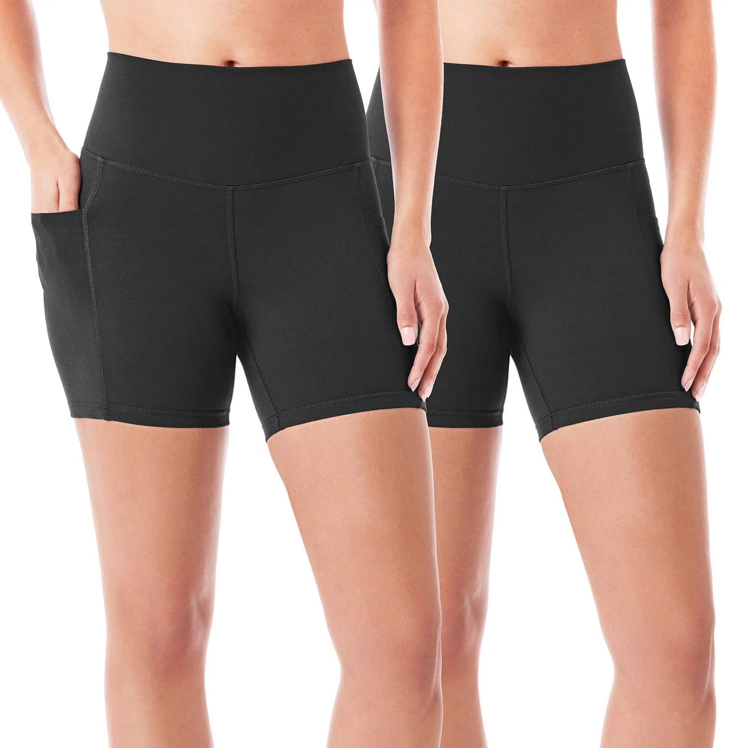Member's Mark Women's 2-Pack Bike Shorts - Samsclub.com | Sam's Club