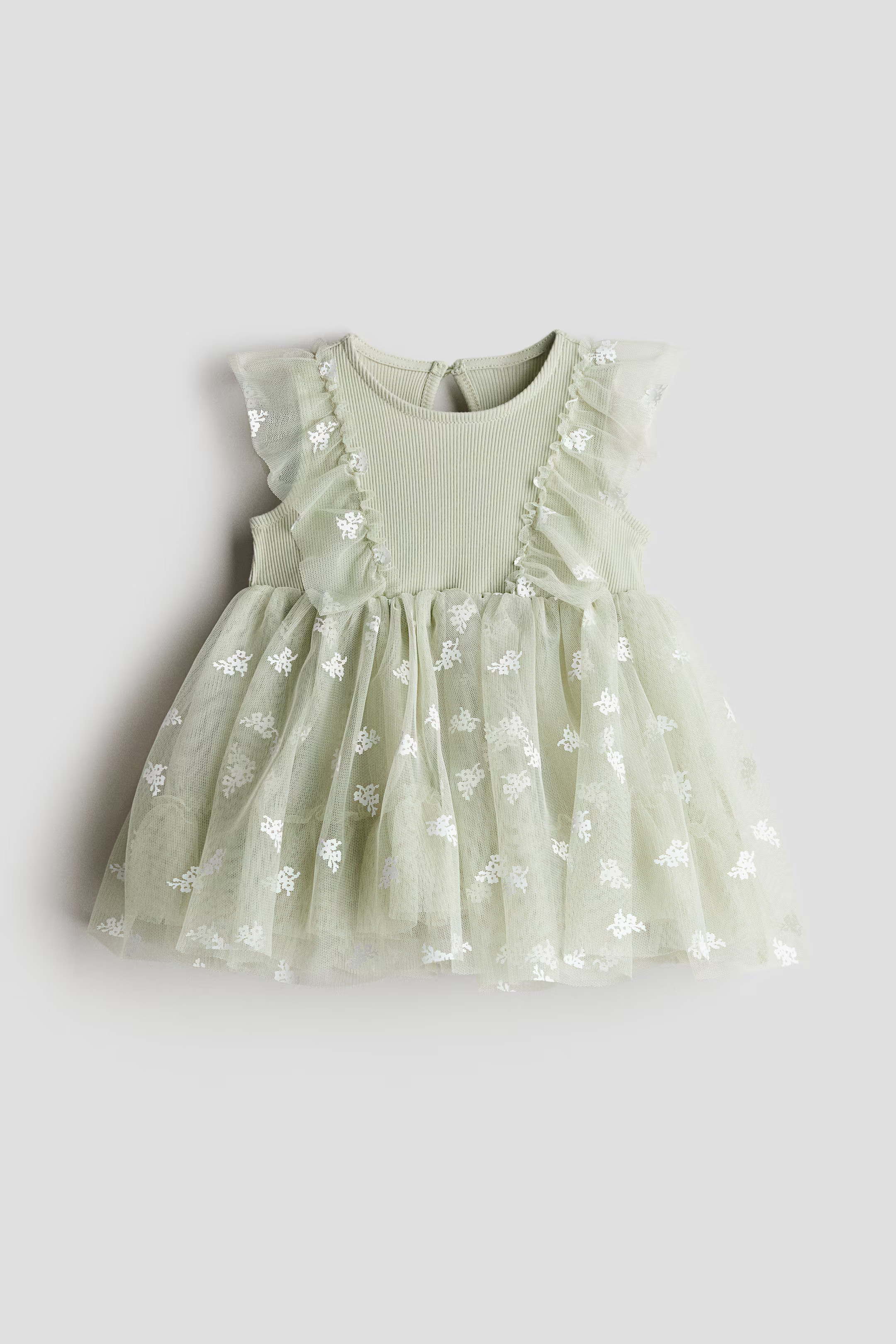 Printed Tulle-Skirt Dress | H&M (US + CA)