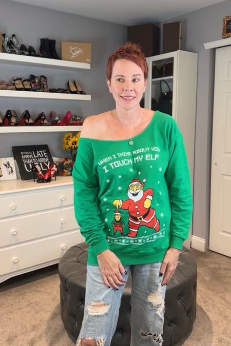 Ugly Christmas sweater, Graphic tee 

#LTKGiftGuide