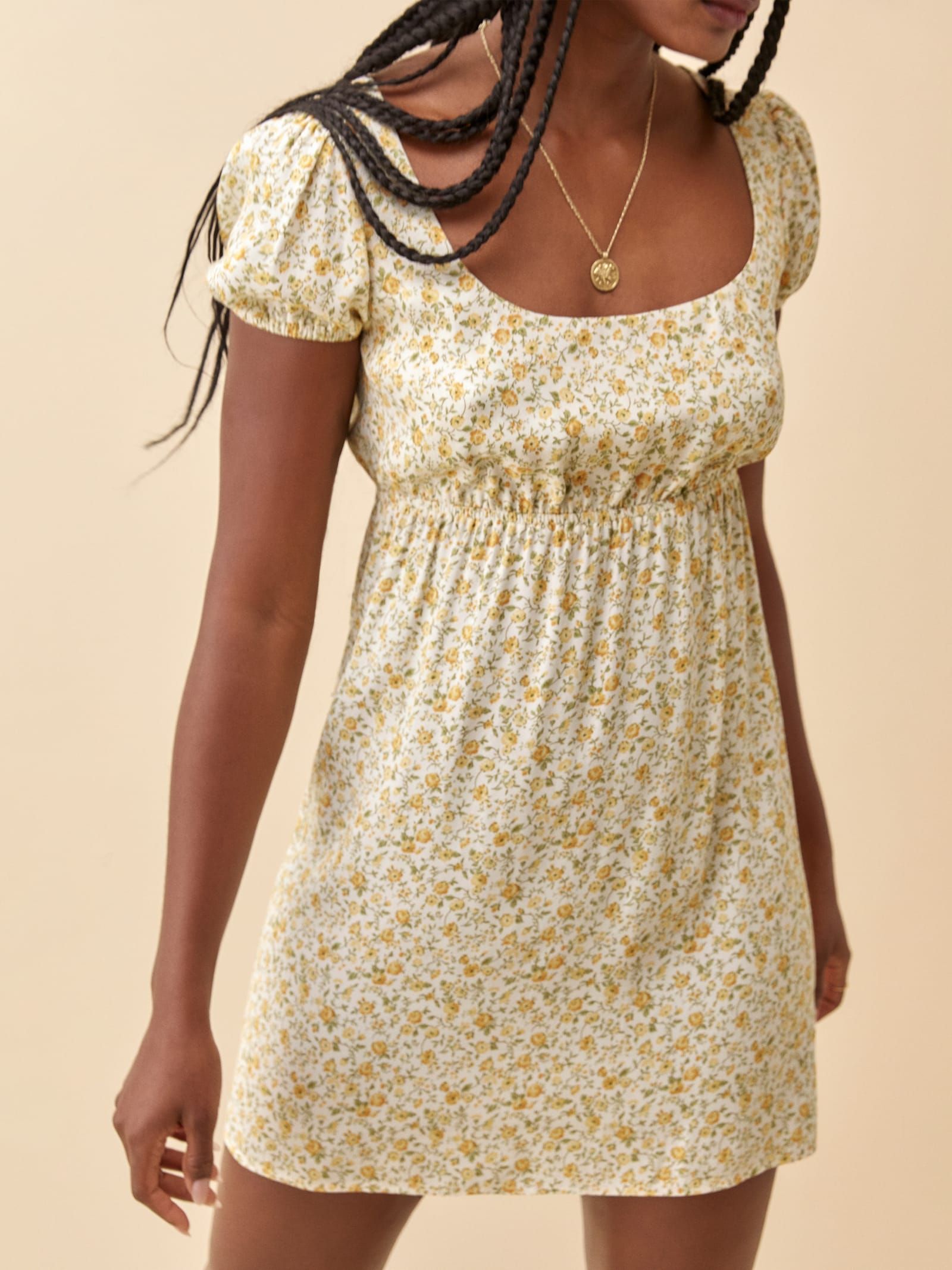 Zello Linen Dress | Reformation (US & AU)