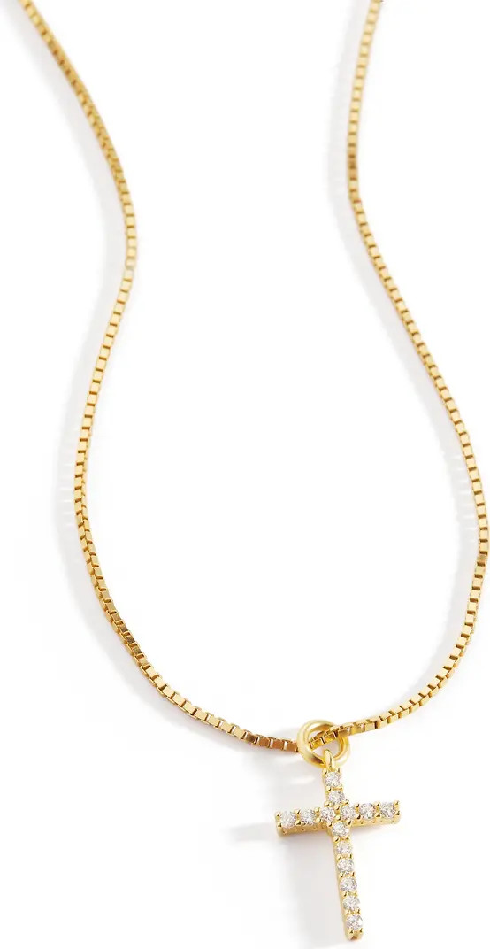 Pave Cross Necklace | Nordstrom
