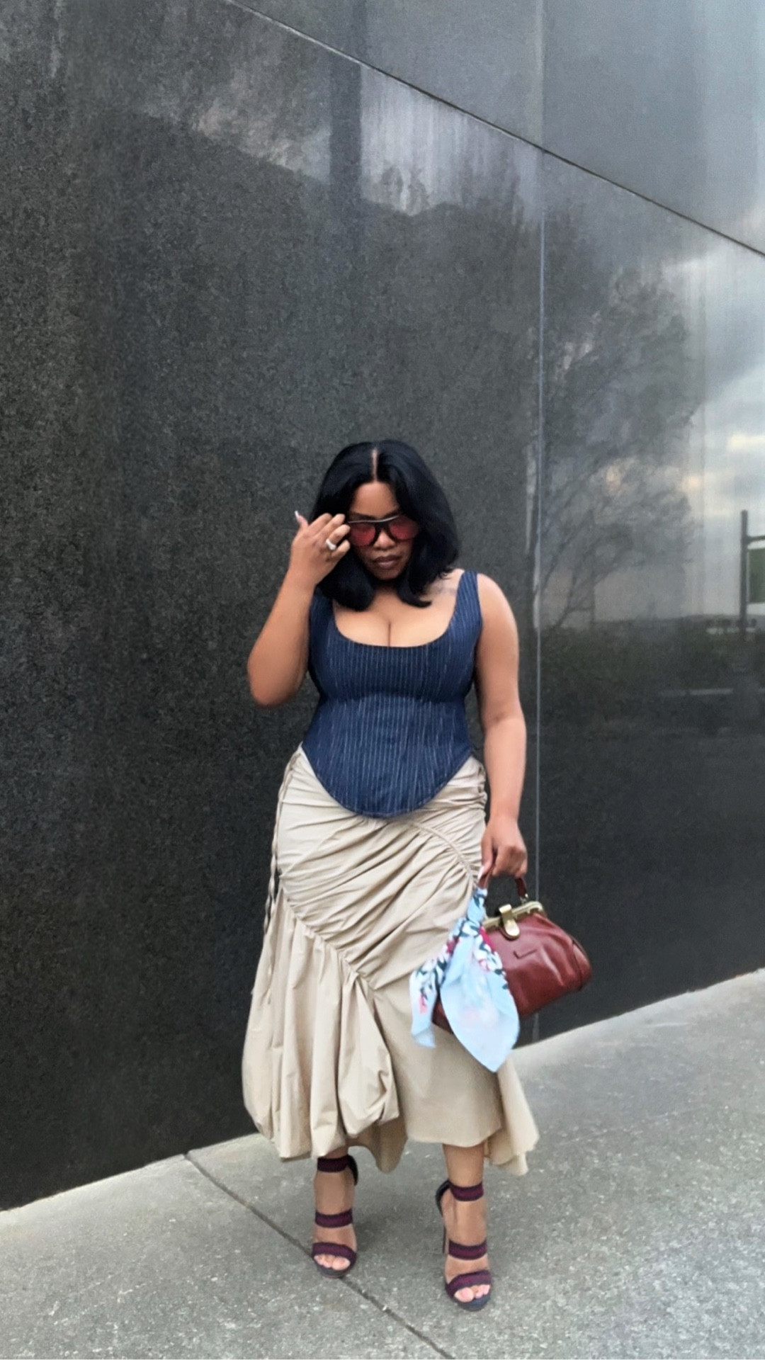 A dreamy skirt for Spring! ✨🤩 

I’m wearing a large. The waist has a side zipper. My corset is from Ofuure 🤍

#LTKootd