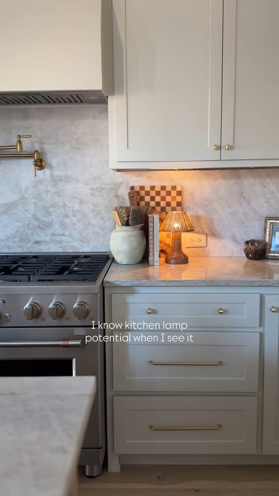 Kitchen countertop styling with my favorite $25 woven lamp from the new studio McGee x Target launch! 

#LTKFindsUnder50 #LTKHome #LTKFindsUnder100