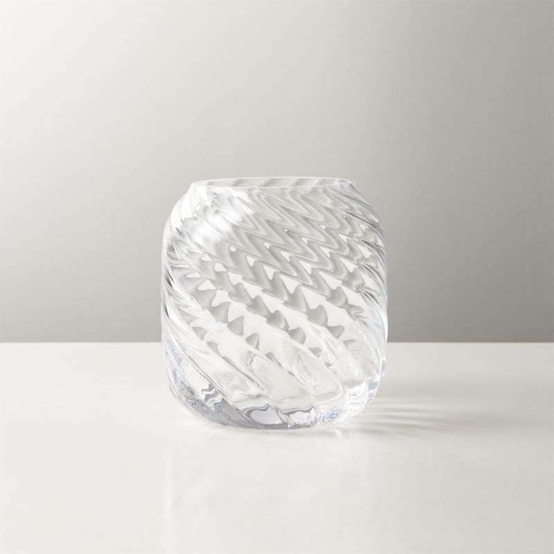 Pacific Glass Bud Vase + Reviews | CB2 | CB2