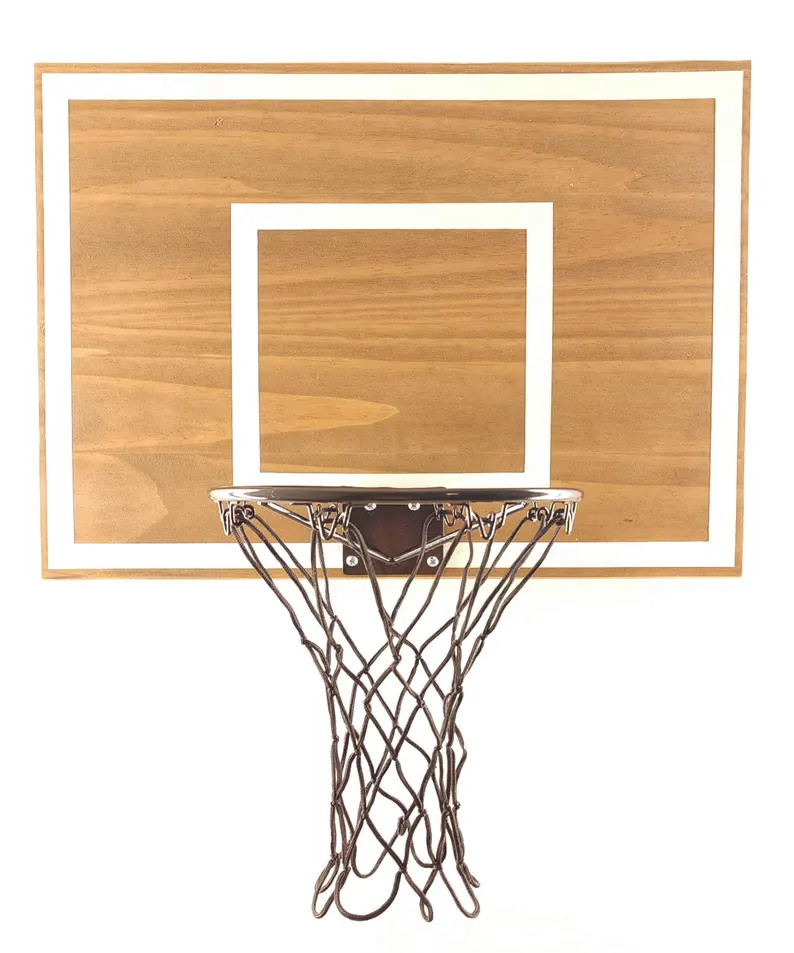 Handcrafted Wood Basketball Hoop: Wall Mounted Backboard & Rim - Etsy | Etsy (US)
