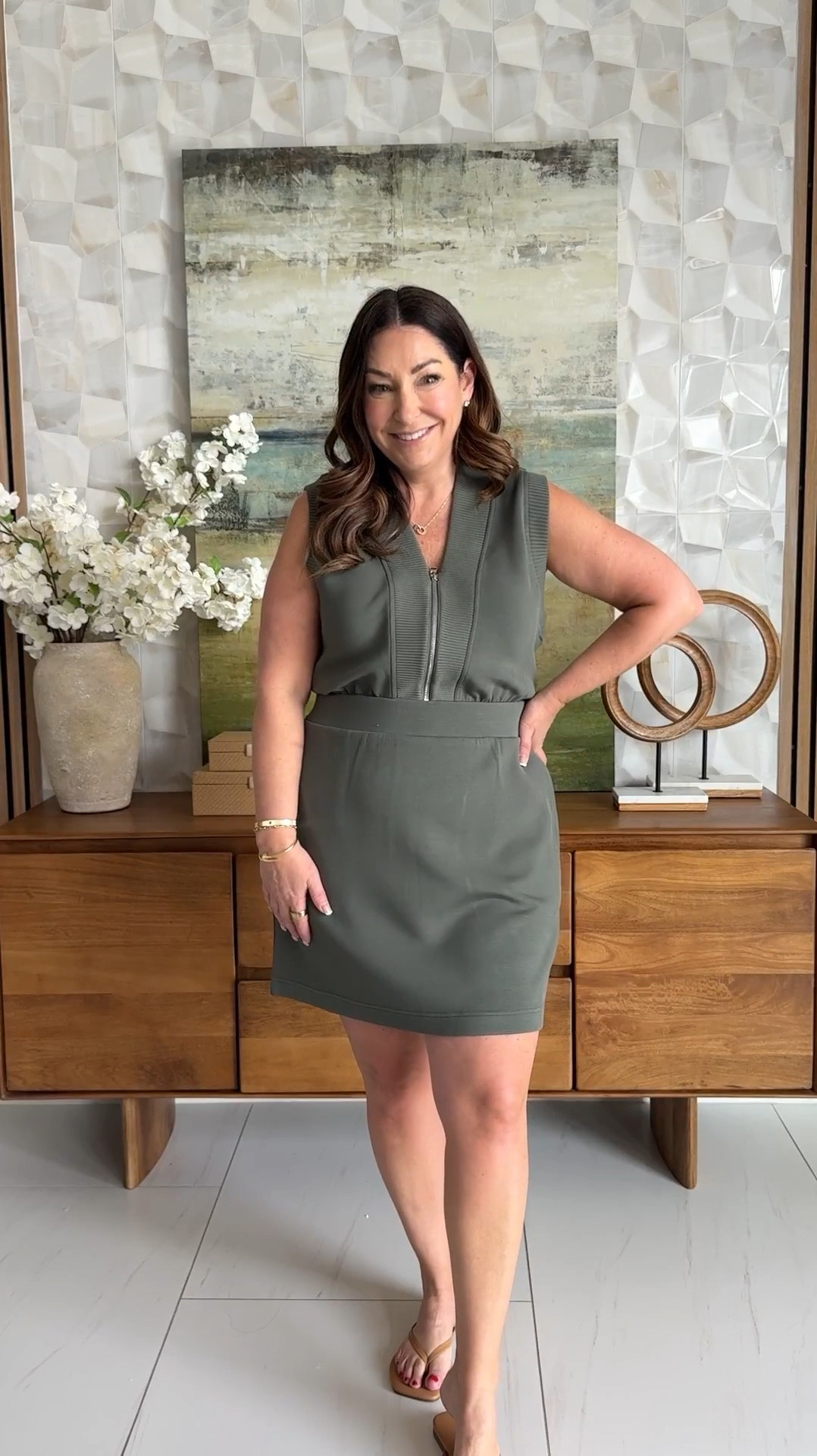 Varley Active dress is super soft but the waistband runs a little tight, wearing large but might need size up. 

#varley #anthropologie @Varley @Anthropologie 

#LTKActive #LTKOver40 #LTKMidsize