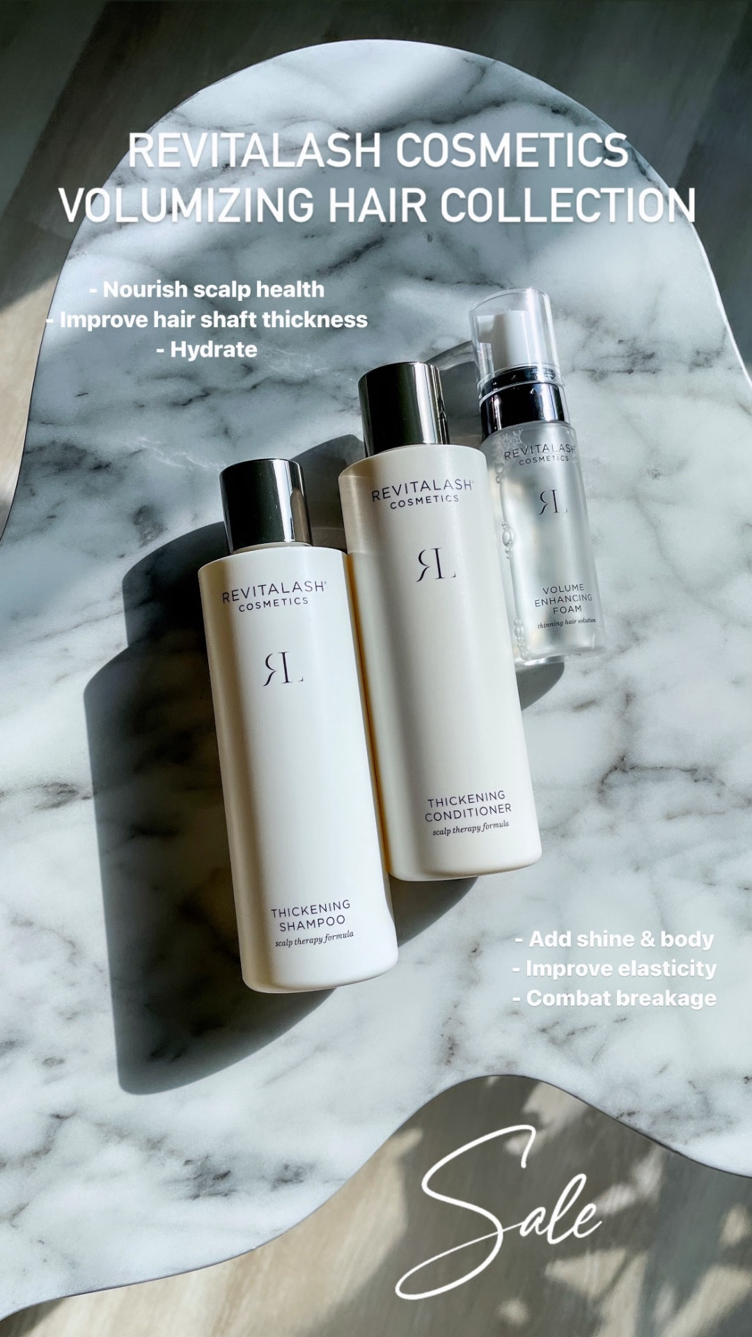 My hair has never felt better. The vitality of my hair has improved so much since using RevitaLash’s Hair Collection! They are known world wide for their best selling lash and brow serum formulated to improve the overall appearance of your lashes and brows and they even have the same products for your hair. Trust me, it’s so good! Sharing what I use on the daily so you can add it to your cart. Use code: SPRING for 25% off sitewide. 

Hair products, RevitaLash, sale, The Stylizt 



#LTKBeauty #LTKSaleAlert #LTKmorningroutine