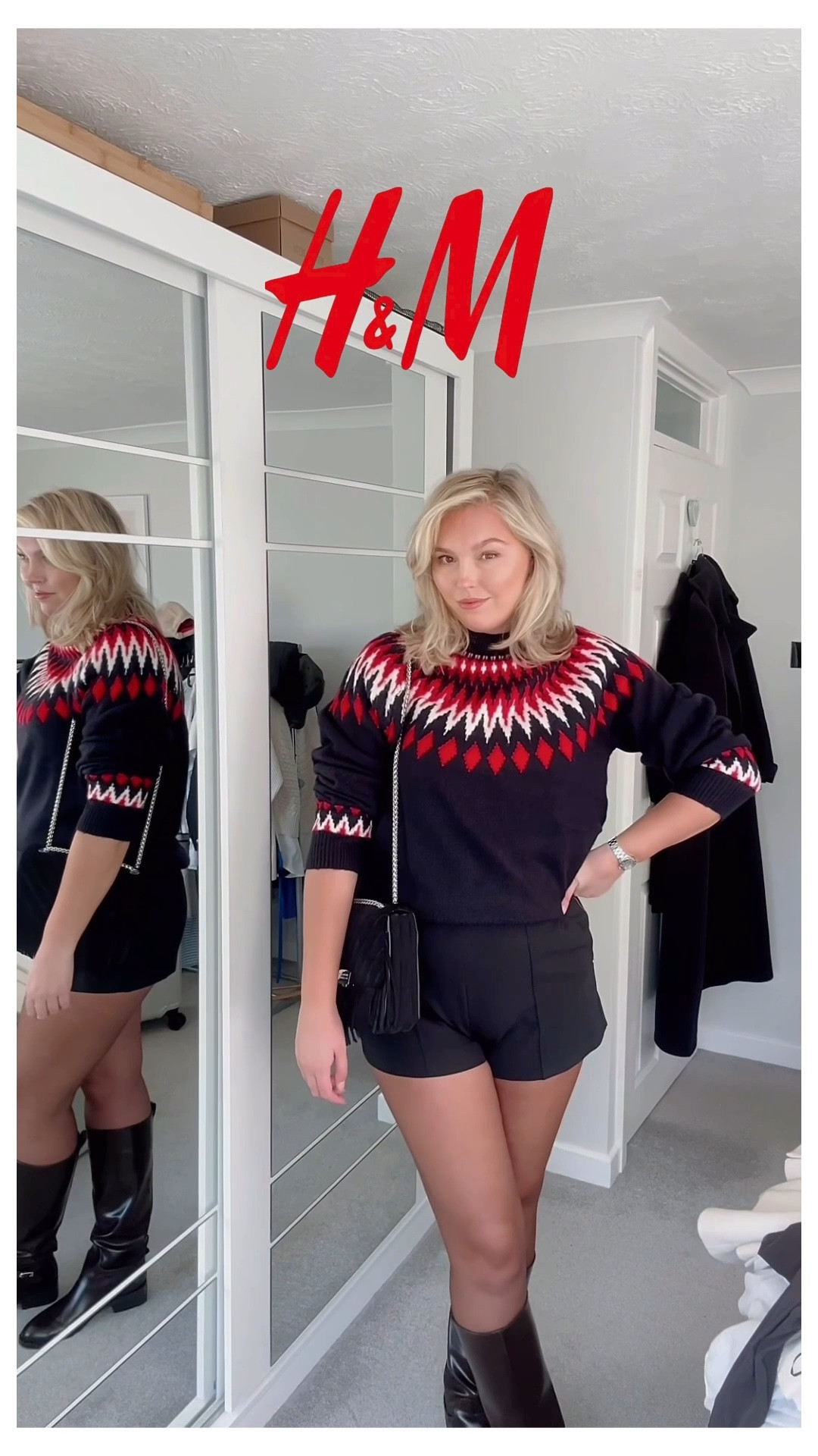 The last outfit I am obsessed with-I’ve gone from hating the jumper to loving it all because of correct styling! 

#LTKfestive #LTKstyletip #LTKwinter