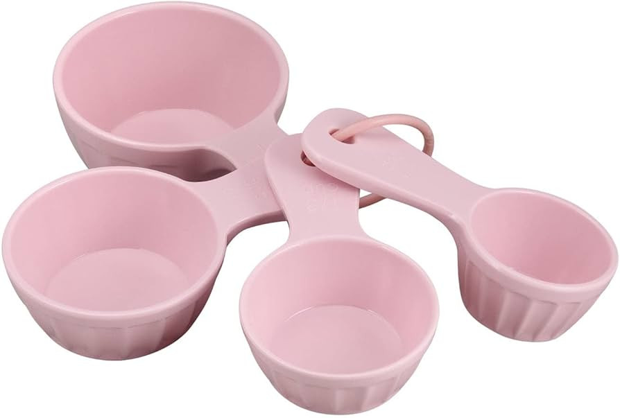 UPware 4-Piece Multi-Purpose Liquid and Dry Melamine Measuring Cups Set, Home Essentials Cooking ... | Amazon (US)