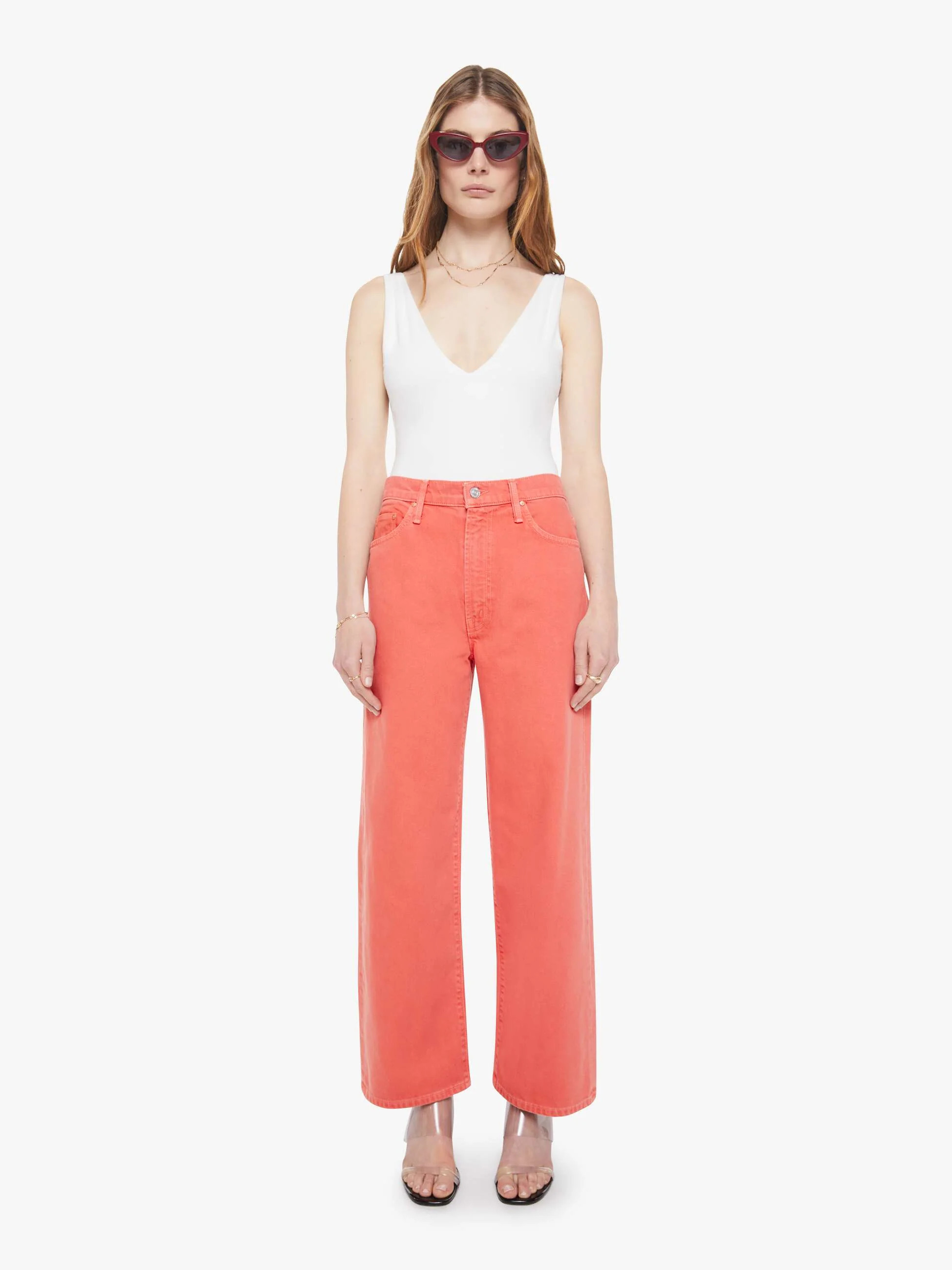 The Dodger Ankle - Canyon Clay | Mother Denim