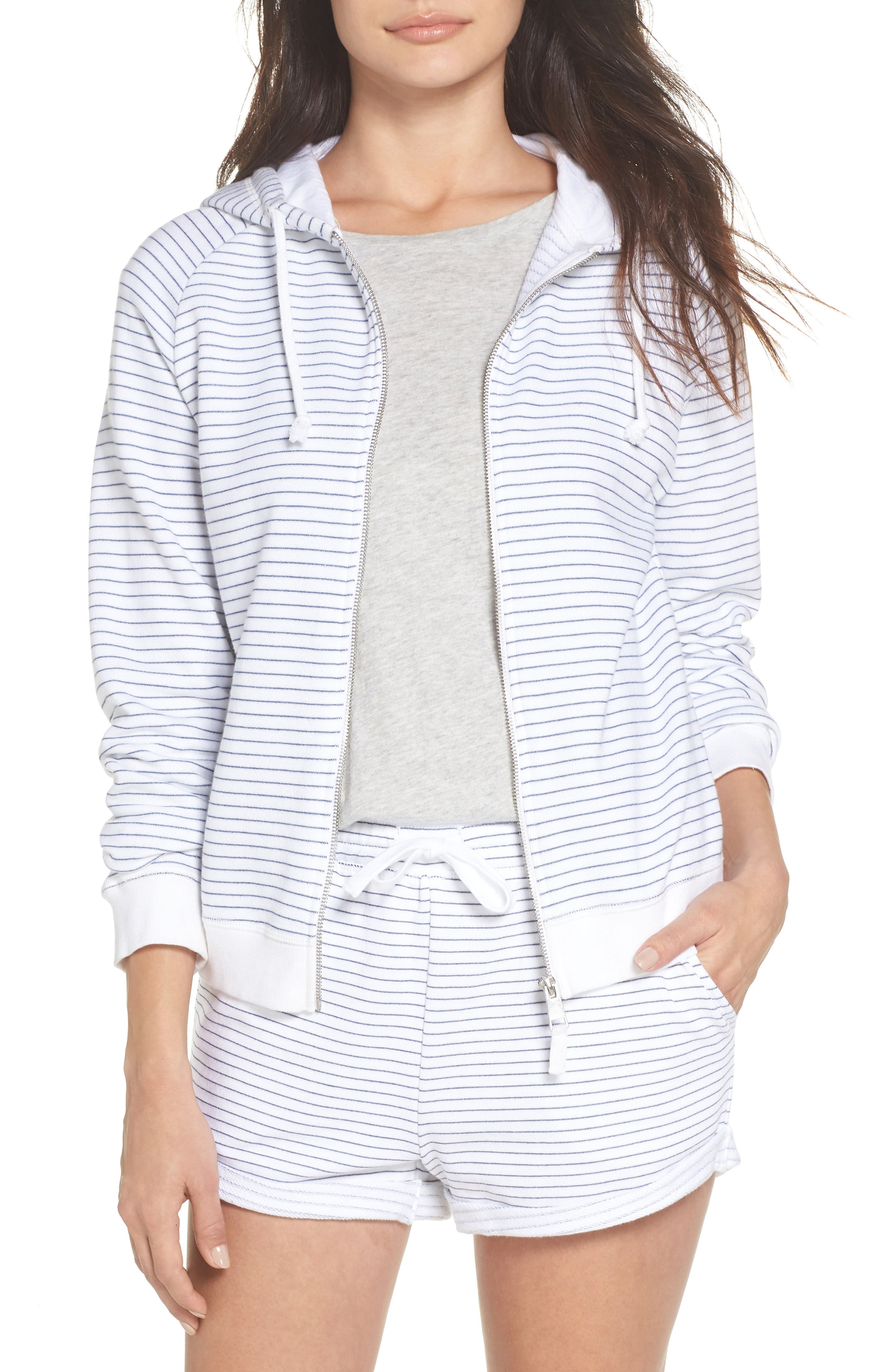 Topshop Stripe Hoodie | Nordstrom