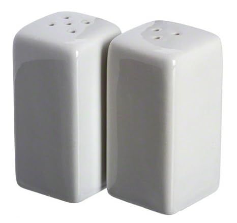 American Metalcraft Square Ceramic Salt & Pepper Shakers (Set of 2) | Amazon (US)