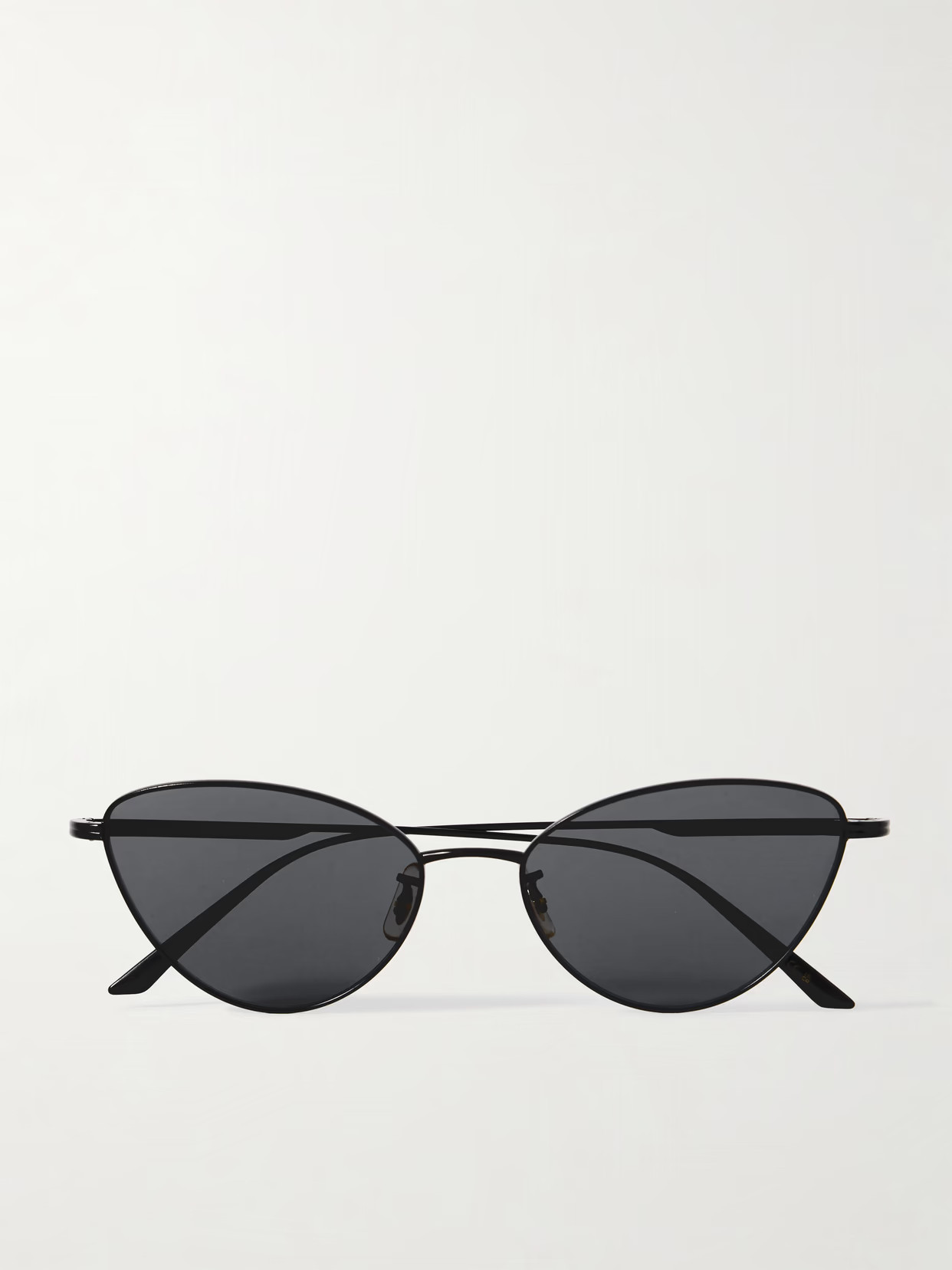 Oliver Peoples - + Khaite 1991c D-frame Metal Sunglasses - Black | NET-A-PORTER (UK & EU)