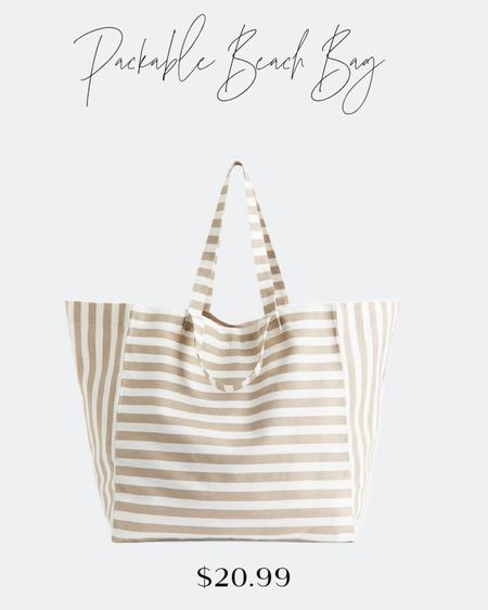 Loving this canvas beach tote, perfect for packing into your suitcase.  Comes in black stripes too.

#BeachTote #PackableTote #VacationBag #SpringBags #SummerBags 

#LTKFindsUnder50 #LTKSeasonal #LTKTravel