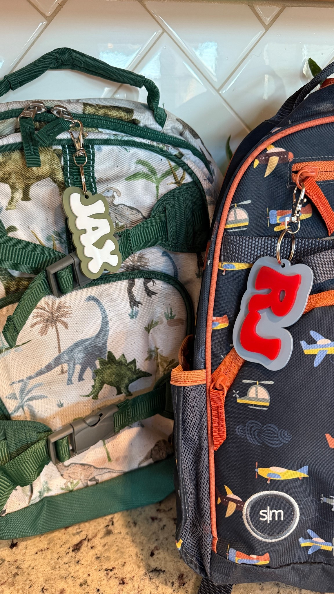 Adorable name keychains! 