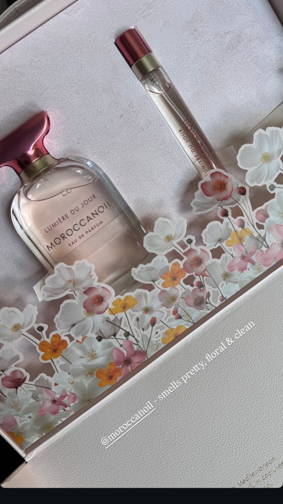 New Moroccanoil Lumière du Jour Eau de Parfum with Fig Leaf, Jasmine & Blonde Woods - a fresh floral perfume that’s romantic and feminine. It’s the perfect spring fragrance! Perfect for Mother’s Day gift idea …For more links to spring outfits 2026, country concert outfits, spring dresses, date night outfits, vacation outfits beach, business casual workwear, work outfts, travel outfits, follow me on LTK! ✨

#LTKBeauty #LTKSeasonal #LTKMothersDay