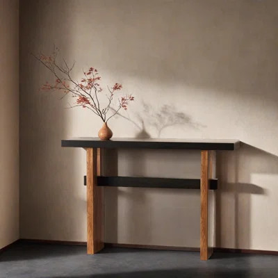 Solid Pine Wood Console Table | Wayfair North America