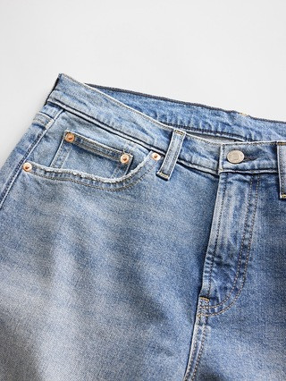 Mid Rise Relaxed Straight Jeans | Gap (US)