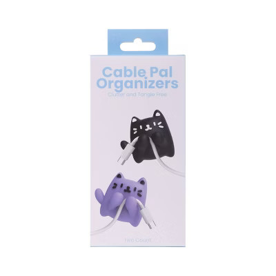 Vivitar 2pk Cable Organizer - Molded Cats | Target