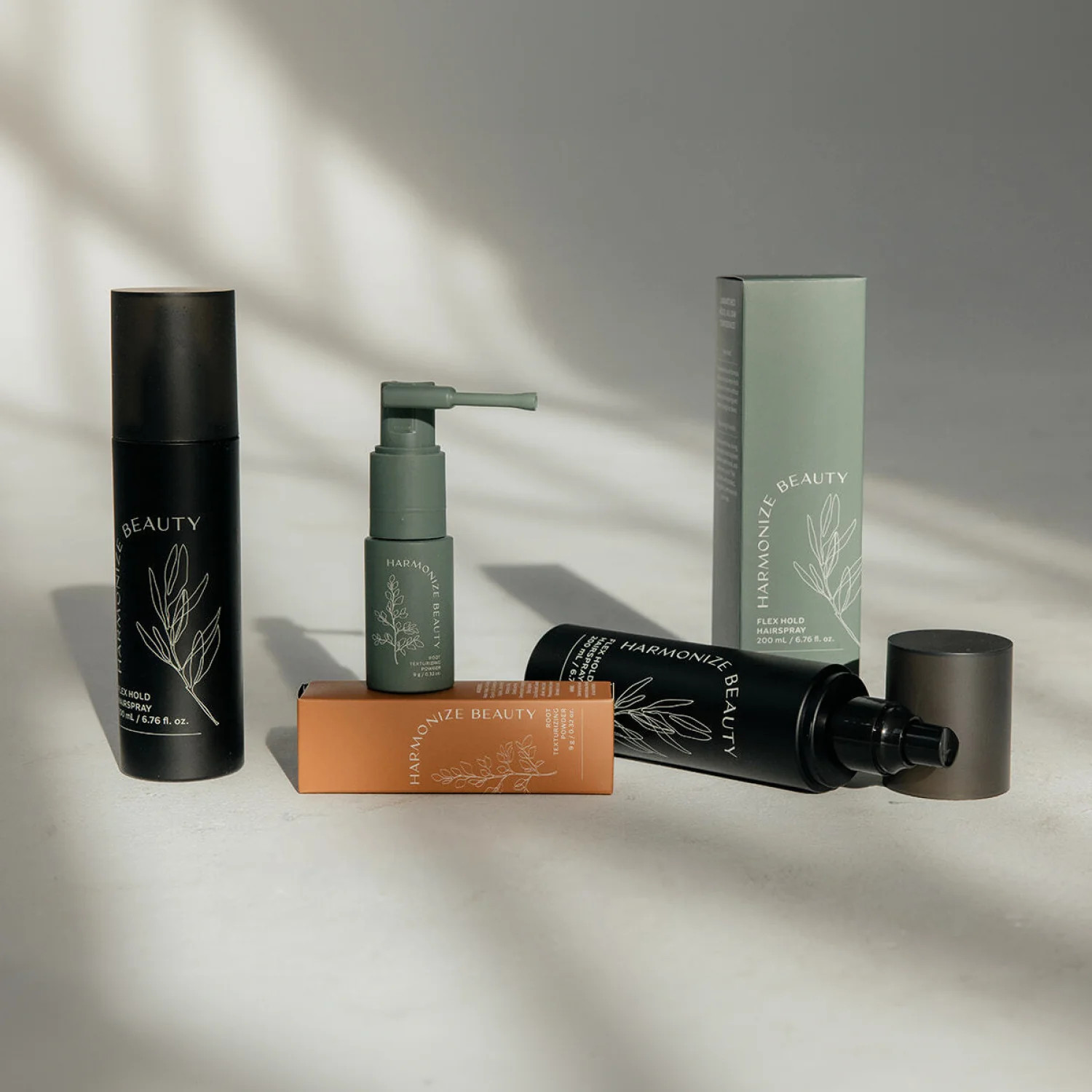 Root Texturizing Powder + Flex Hold Hairspray Bundle | Harmonize Beauty