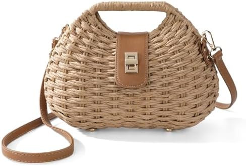 Richeart Clutch Purses for Women - Summer Beach Crossbody Bag with Adjustable Strap - Boho Should... | Amazon (US)