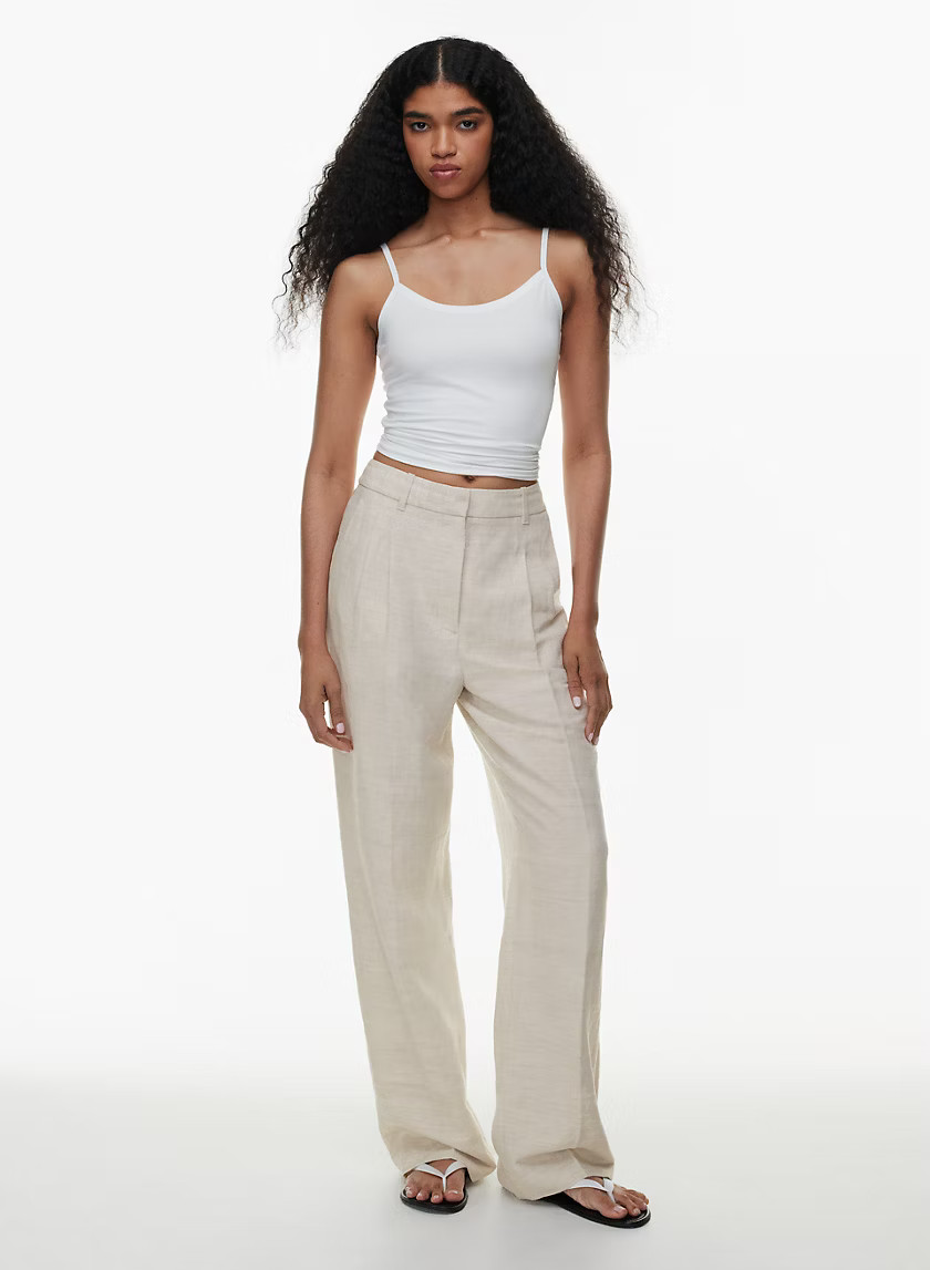 THE EFFORTLESS PANT™ LINEN | Aritzia
