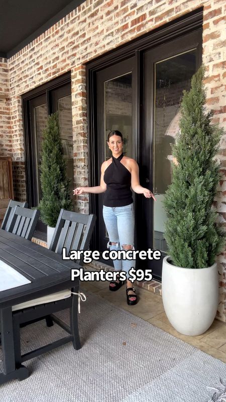 Sharing my fav modern outdoor planters from around our house! Lots of sets of 2 & 3 for under $100! 

#LTKSeasonal #LTKVideo #LTKHome