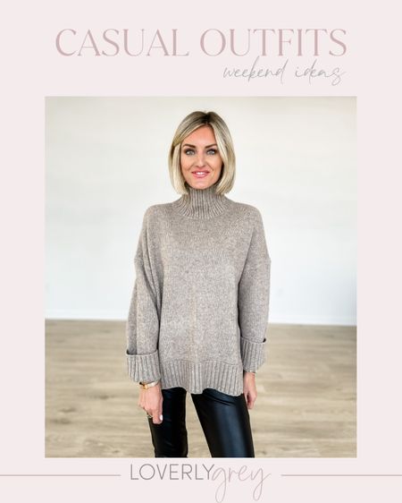 This sweater is perfect for leggings or jeans! I am wearing an XS!  

Loverly Grey, fall outfit

#LTKstyletip #LTKfindsunder100 #LTKSeasonal