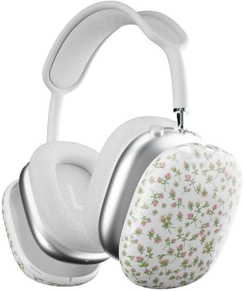 Wildflower Limited Edition AirPods Max Case Full Protective Cover, Pink Posie Rosie | Amazon (US)