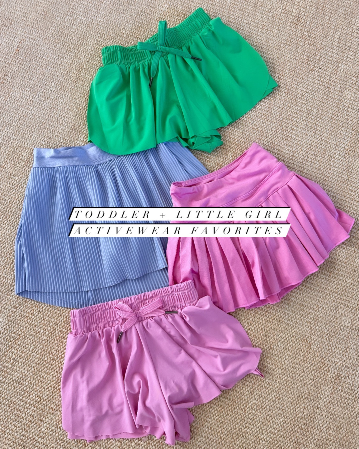 Toddler + little girl activewear favorites // tennis skirt // shorts // skort// gymnastics // athletic // athleisure // dress 

#LTKActive #LTKkids #LTKxTarget