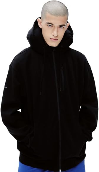 Full Zip Hoodie – Inflatable Built-in Travel Pillow – Comfortable Rest On-The-Go – Perfect ... | Amazon (US)