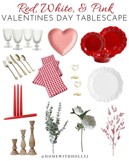 Sources for my Red, White, & Pink Valentine’s Table! 

#LTKfamily #LTKhome #LTKSeasonal