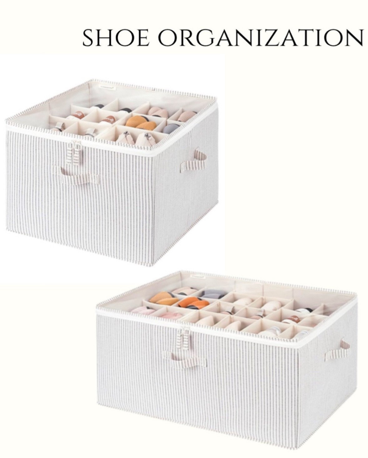 Shoe organization! Ai have the larger rectangle one!

Home organization 
Home
Home decor
Closet organization 
Amazon home
Amazon finds
Winter outfits 

#LTKFamily #LTKFindsUnder100

#LTKKids #LTKHome #LTKMens