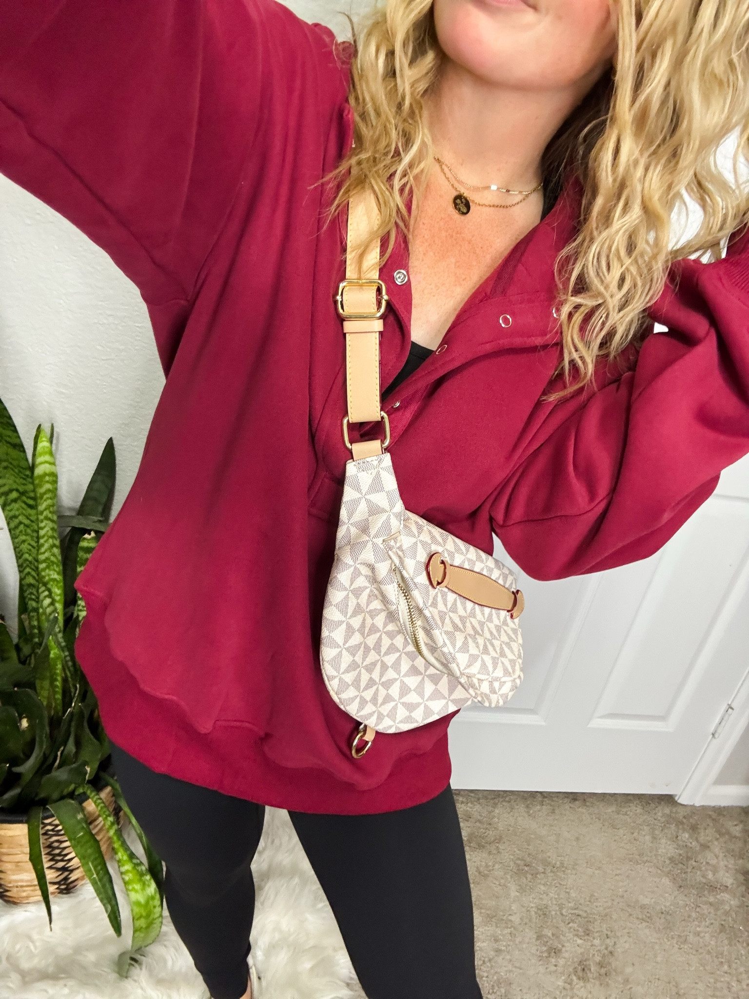 Oversized quarter button pullover sweatshirt, wearing a medium for reference. Paired with leggings, a sling bag, and new balance sneakers 





Amazon outfits, fall outfit inspo, outfit ideas, casual outfits amazon, amazon outfits every day, outfit ideas 2026, fall outfits, fall outfits Amazon, midsize fall outfit inspo, petite outfits for fall, Amazon fall fashion, casual fall style, trending fall fashion, September outfit ideas, autumn outfits

#LTKootd #LTKSaleAlert #LTKPetite