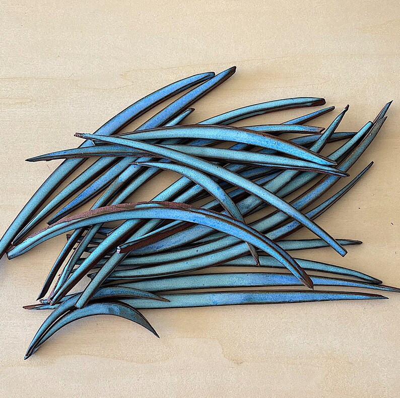 Light Turquoise- Blue  Ceramic Strips for  Mosaic (1 pound) | Etsy (US)