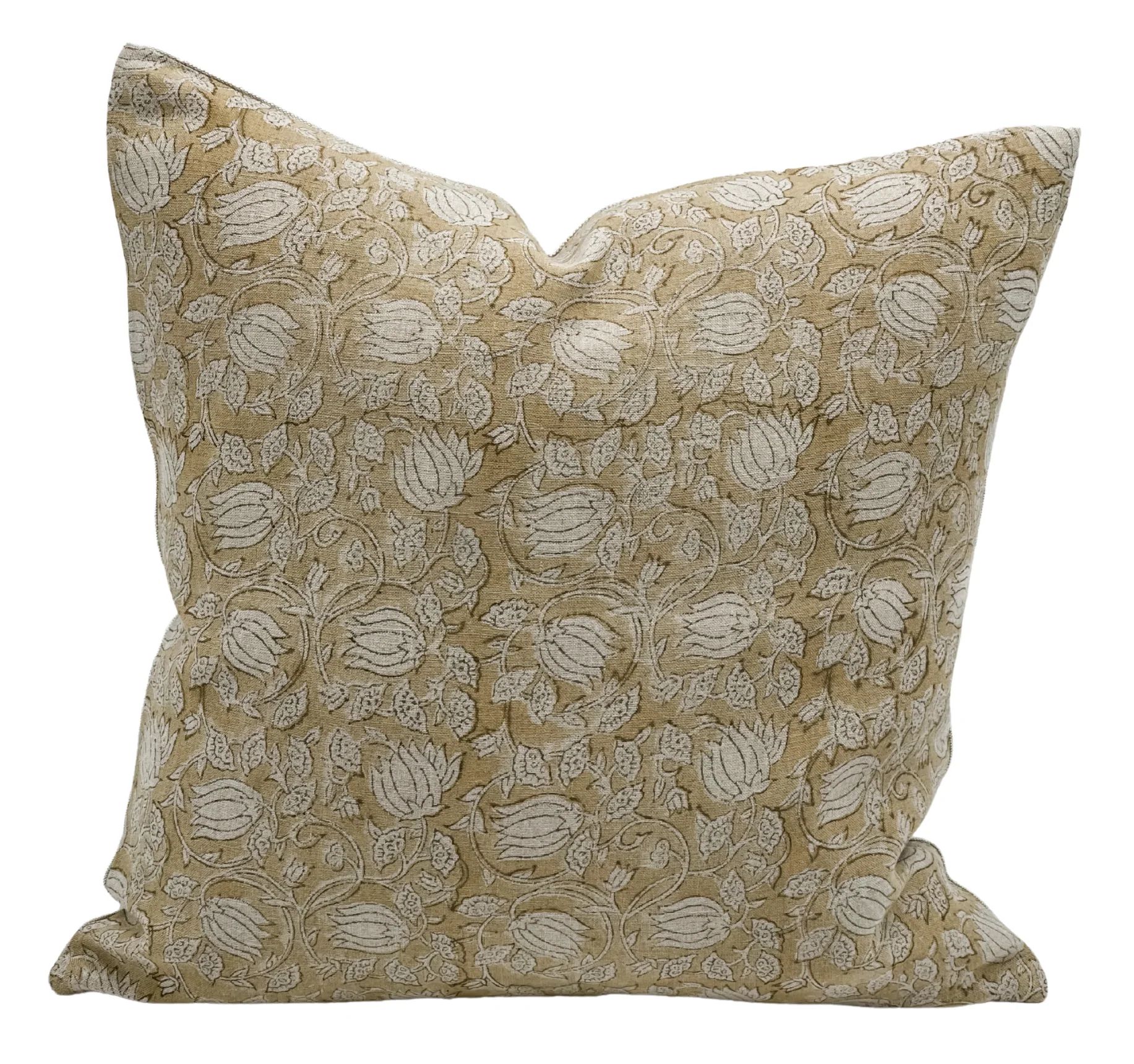 ALINA IN LIGHT BEIGE PILLOW COVER | Krinto