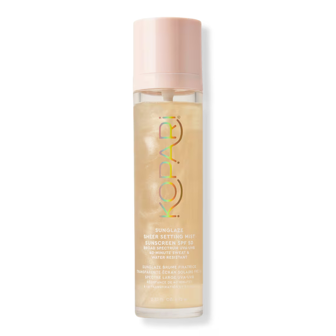 Sunglaze Sheer Setting Mist Sunscreen SPF 50 | Ulta