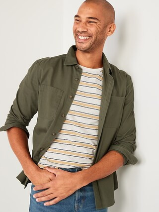 Regular-Fit Workwear Utility Shirt for Men | Old Navy (US)