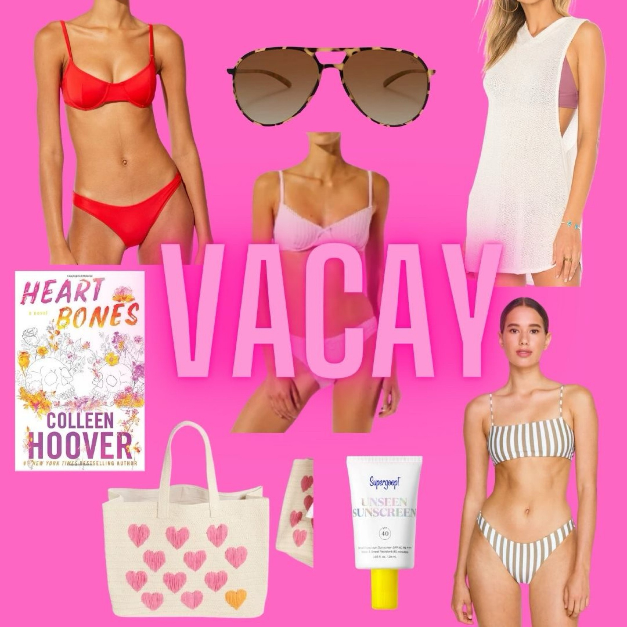 Some things I’m taking on my upcoming vacation to St. John

Swimwear, bikini, swimsuit, sale, look for less, Amazon, Rayban dupe, sunglasses, mikoh, solid and striped, tote, straw dote, sunscreen, unscrew sunscreen, goop, beach, island, tropical vacation, vacay, heart bones, Colleen Hoover, beach read, favorite book, travel, fast read, coverup, look of the day, things I bought and liked 

#LTKswim #LTKunder50 #LTKSale