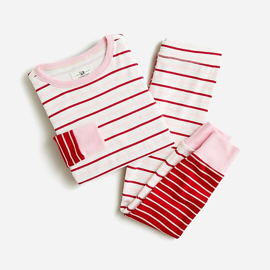 Kids' long-sleeve printed sleep set | J. Crew US