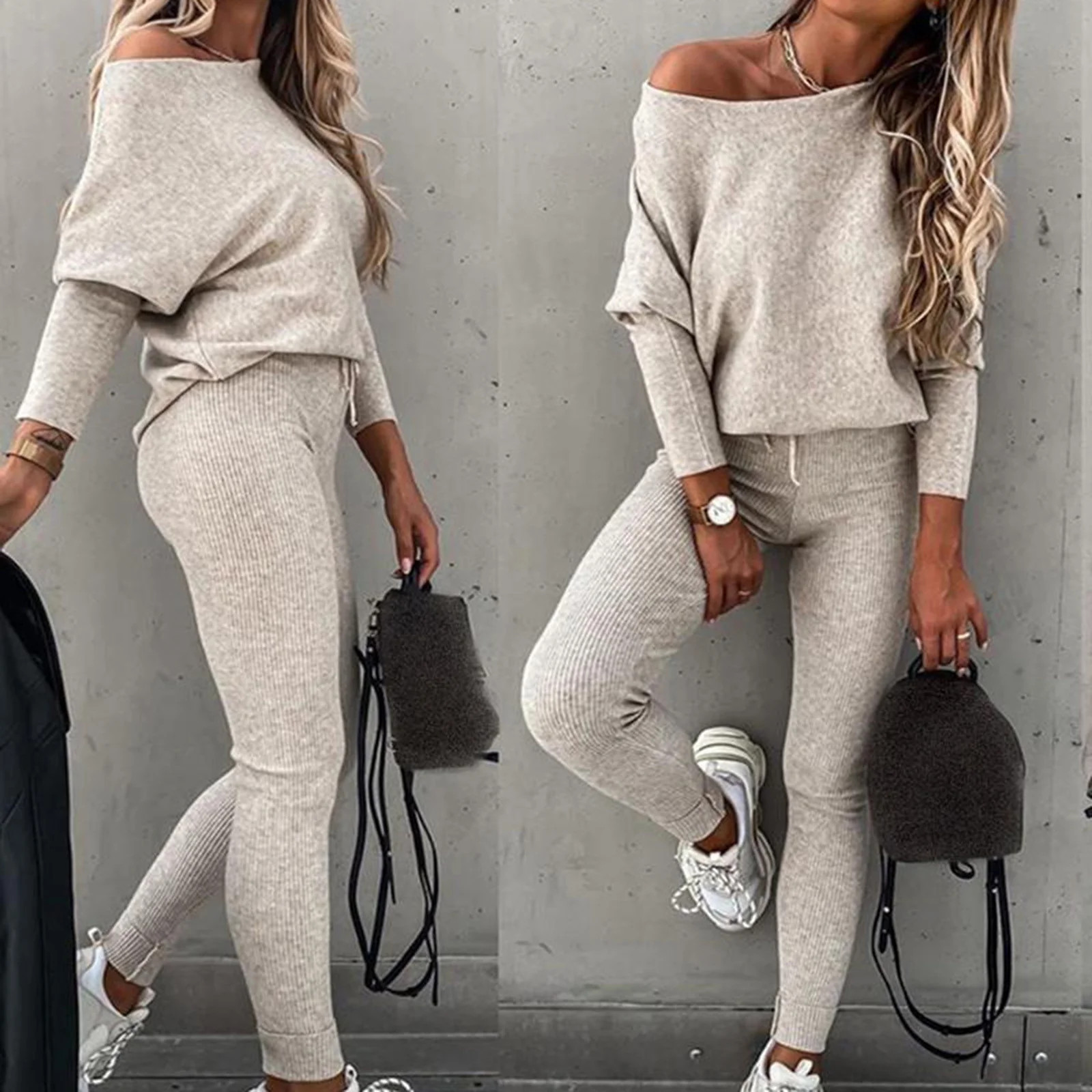 Two Piece Outfits For Women Lounge Sets For Women Sweatpant Joggers Set Tracksuit Sweatsuits Hood... | Walmart (US)