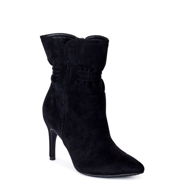 Scoop Women’s Blair Scrunch Stiletto Heeled Booties | Walmart (US)