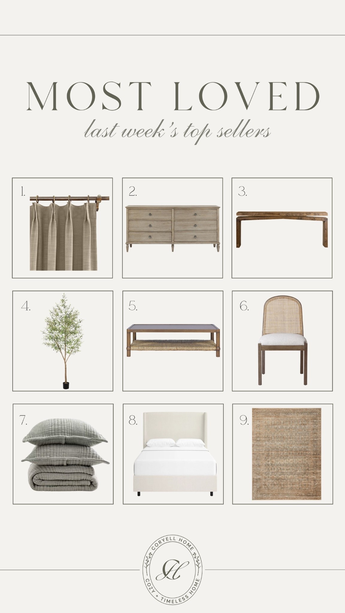 Last weeks most loved! 😍 These top sellers are some of my favorites in our neutral home! 

#LTKHome