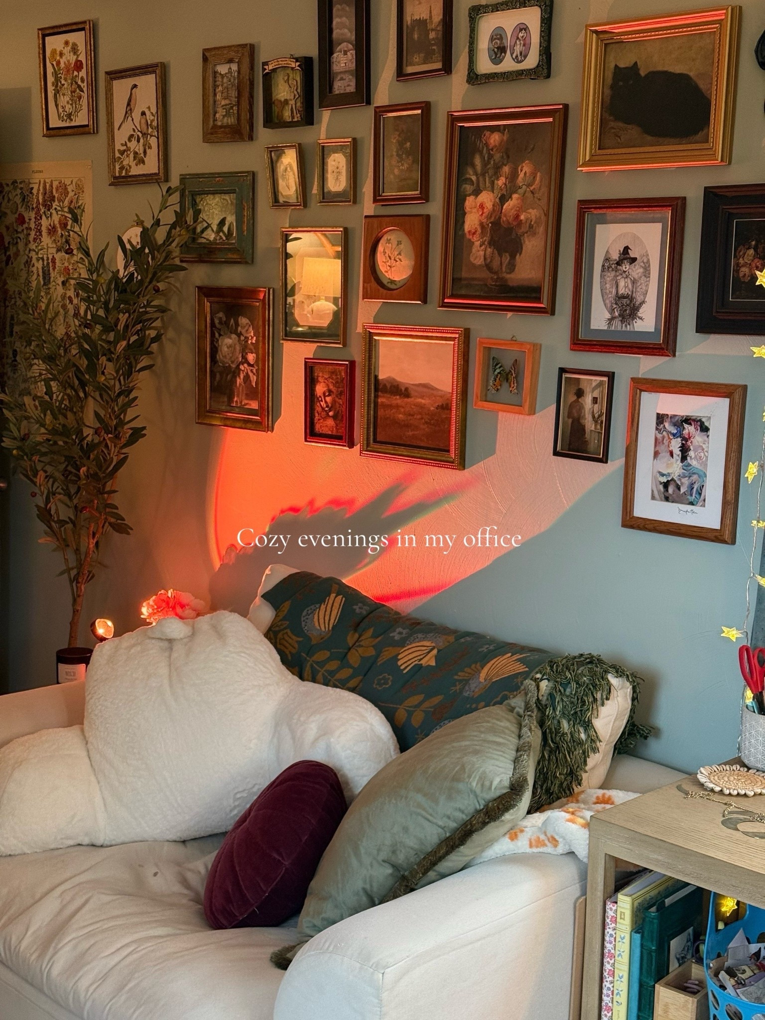 Cozy  office vibes 


#LTKHome #LTKSeasonal