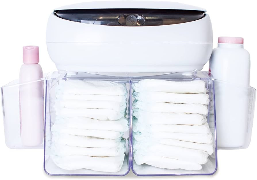 Prince Lionheart Dresser Top Diaper Depot Baby Wipes Warmer Diaper Depot Nursery Essencial Baby R... | Amazon (US)