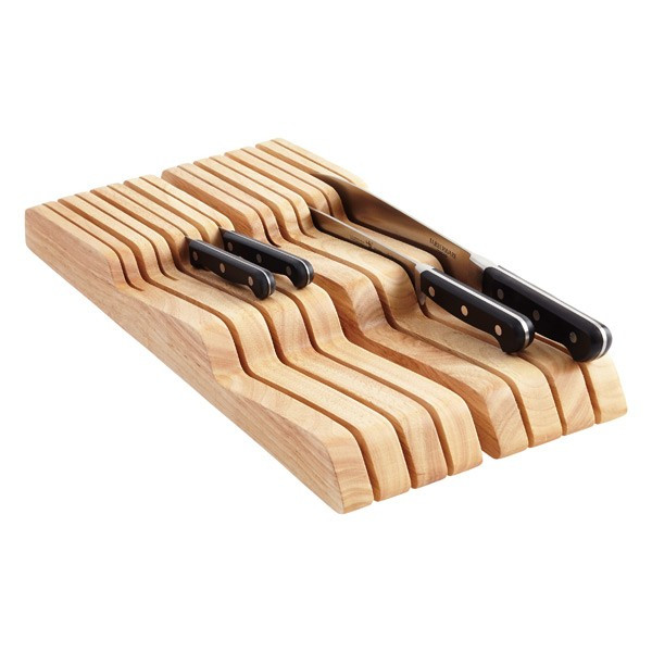 Wüsthof 14-Slot In-Drawer Knife Tray | The Container Store